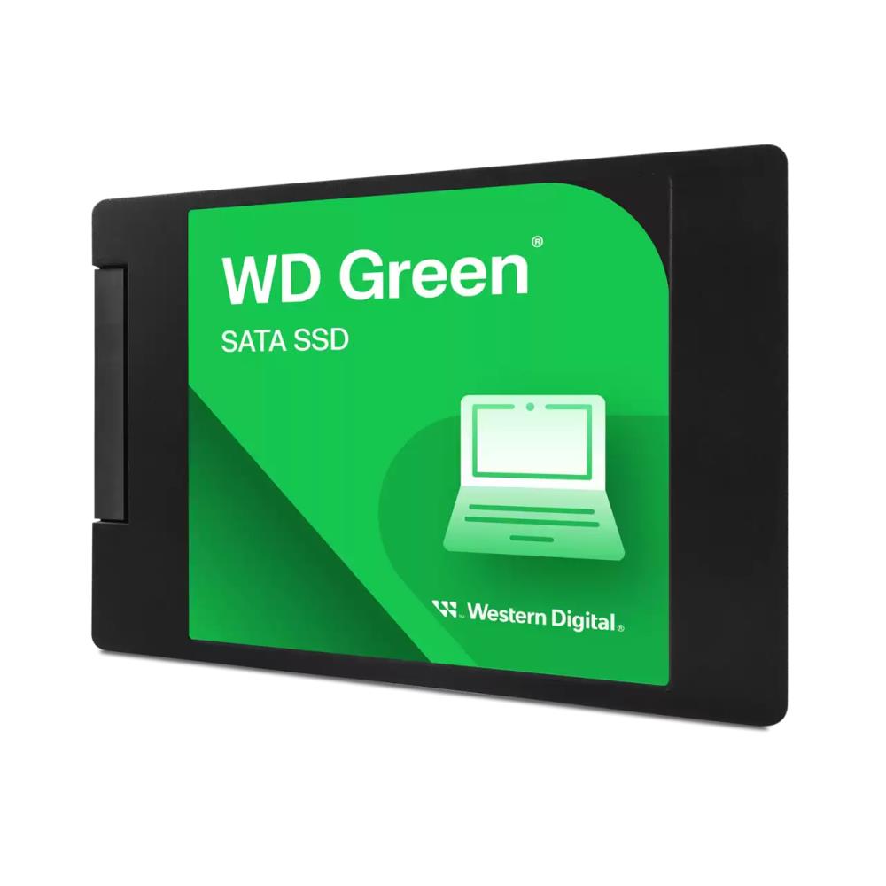 SSD WESTERN DIGITAL Green 1TB SATA 3.0 SLC Read speed 545 MBytes/sec 2,5" MTBF 1000000 hours WDS100T3G0A