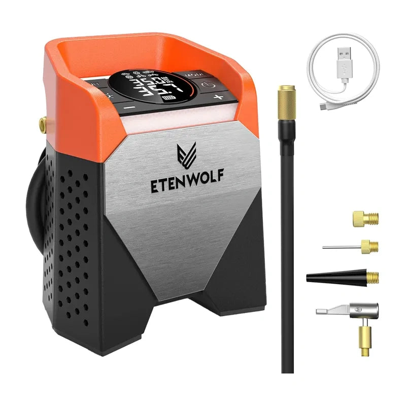 Etenwolf S5 Car Air Compressor, 11.03 bar, 15,600 mAh - Image 2