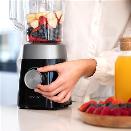 Cecotec Blender | Power Black Titanium 1300MAX B | Tabletop | 1300 W | Jar material Plastic | Jar capacity 1.5 L | Ice c