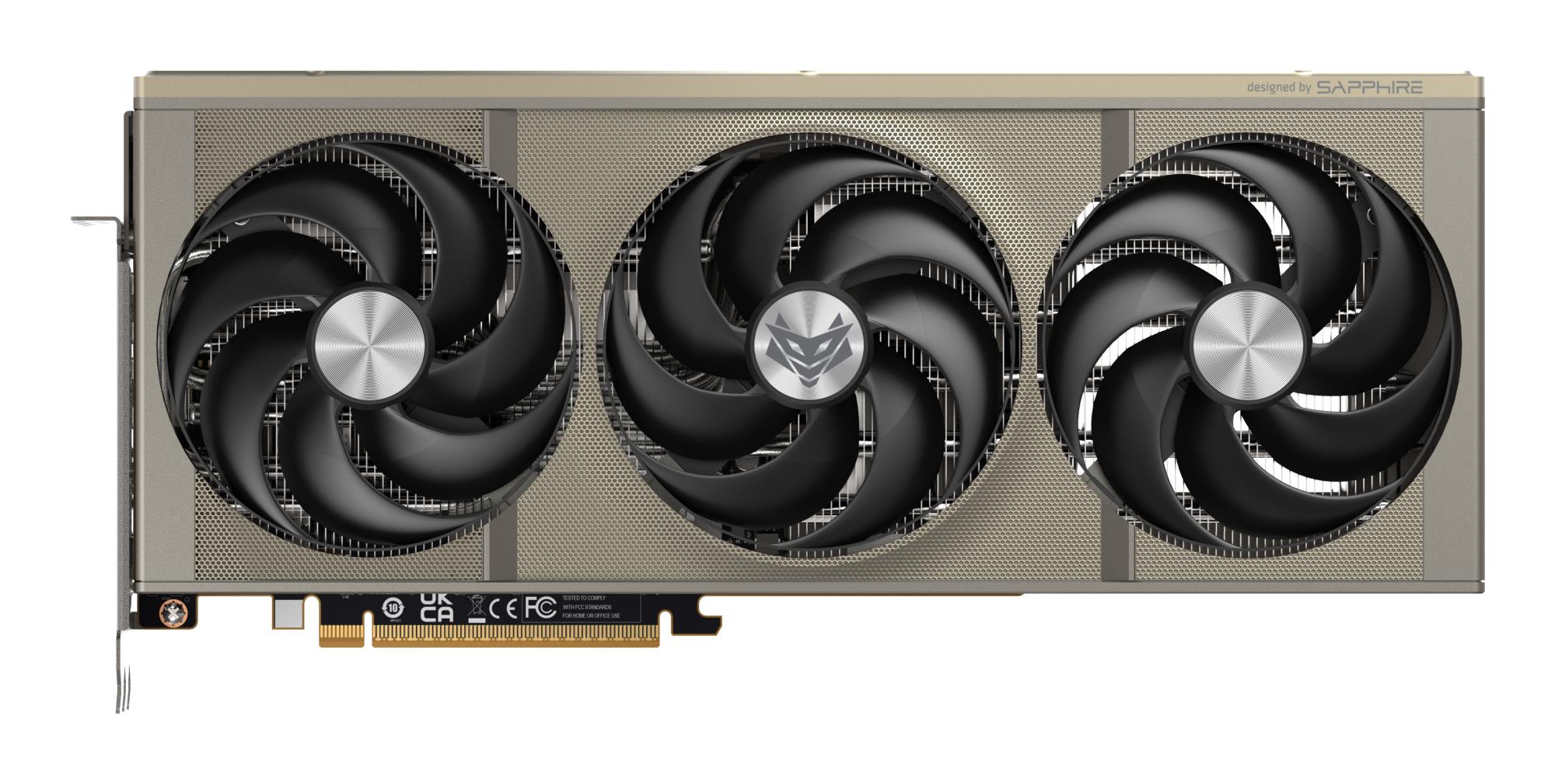 Graphics Card SAPPHIRE AMD Radeon RX 9070 XT 16 GB GDDR6 256 bit PCIE 5.0 16x GPU 2520 MHz Triple slot Fansink 2xHDMI 2xDisplayPort 11348-01-20G