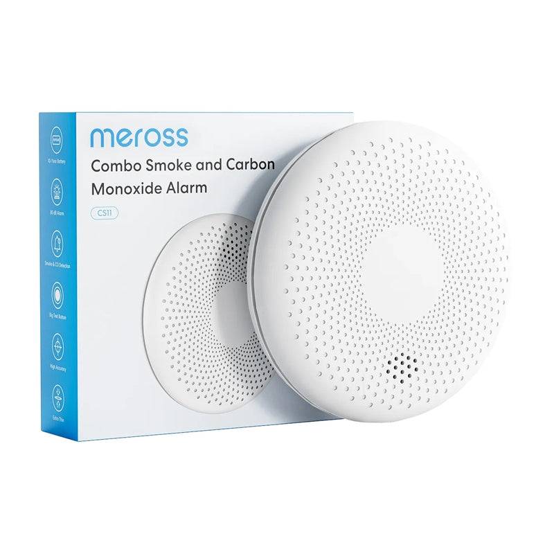 Meross CS11-EU smoke and carbon monoxide detector - Product Image 1