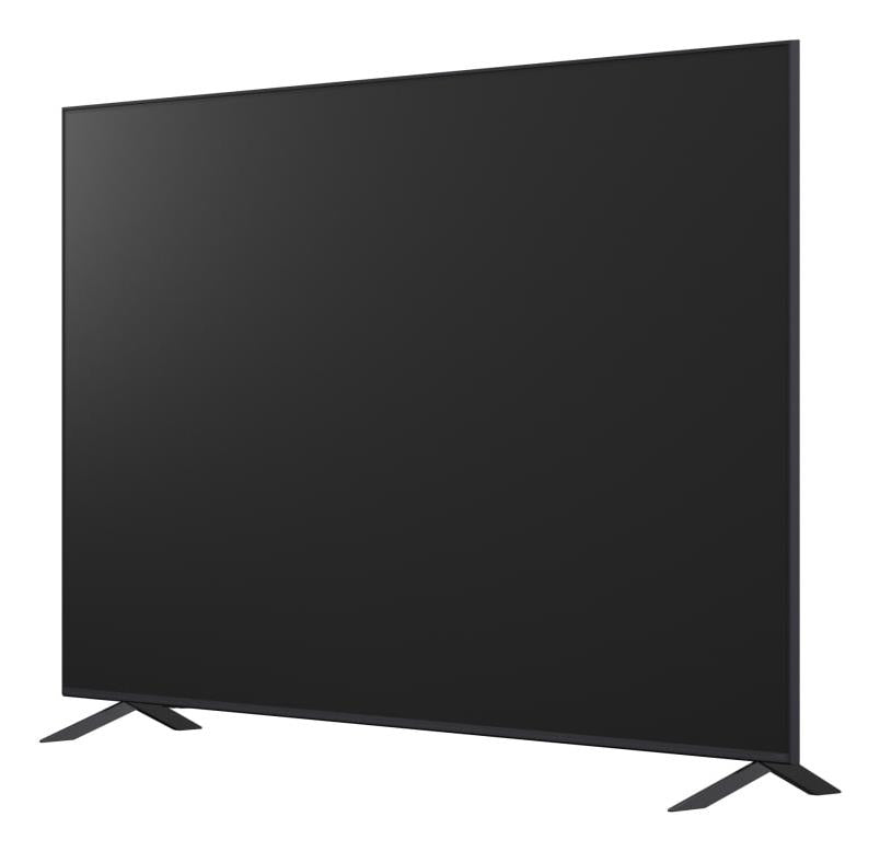 TV Set LG 86" 4K/Smart 3840x2160 Wireless LAN Bluetooth webOS Black 86QNED82A3B