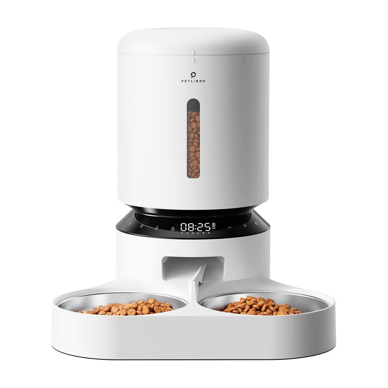 Petlibro Granary food dispenser with double bowl 5L (white) - Product Image 2