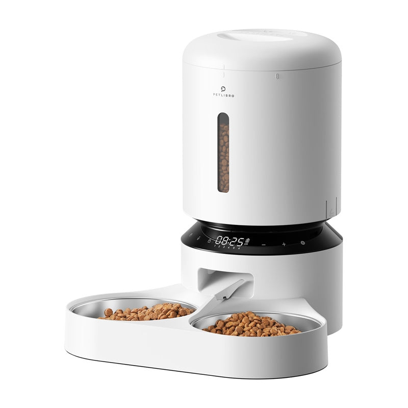 Petlibro Granary food dispenser with double bowl 5L (white) - Product Image 3