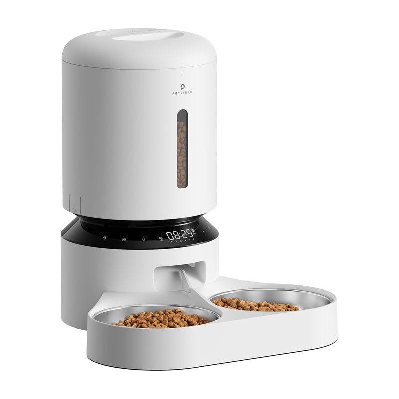 Petlibro Granary food dispenser with double bowl 5L (white) - Product Image 4