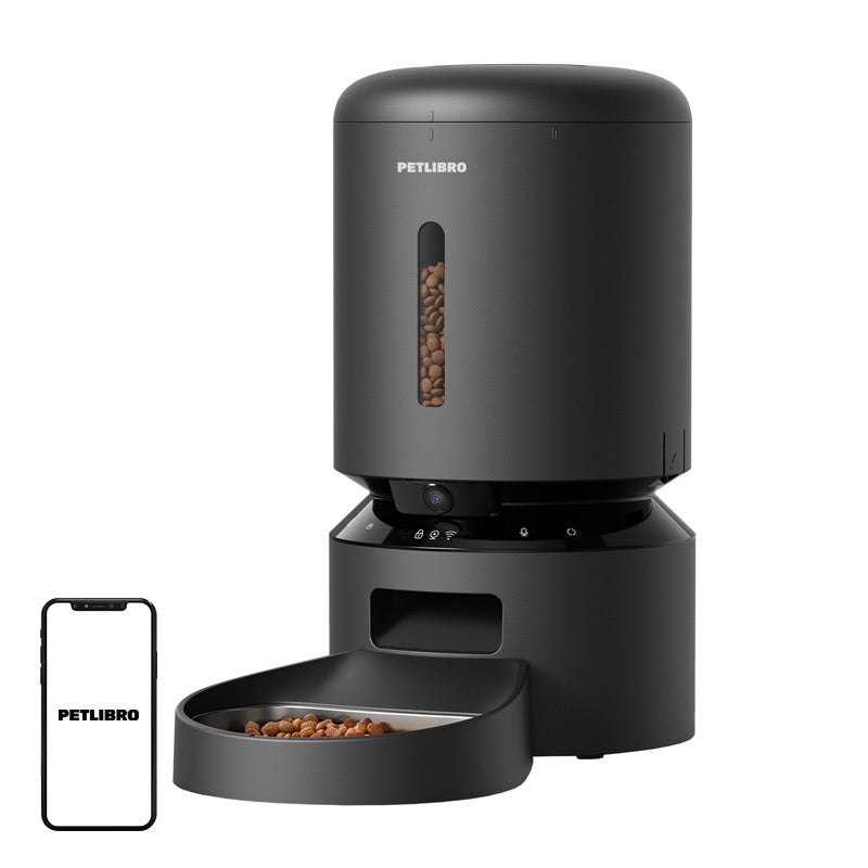 Petlibro Granary feed dispenser with camera, 5L (black) - Product Image 1