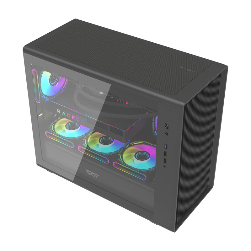 Darkflash DB460M Computergehäuse (schwarz)