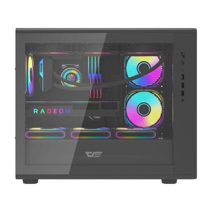 Darkflash DB460M Computergehäuse (schwarz)