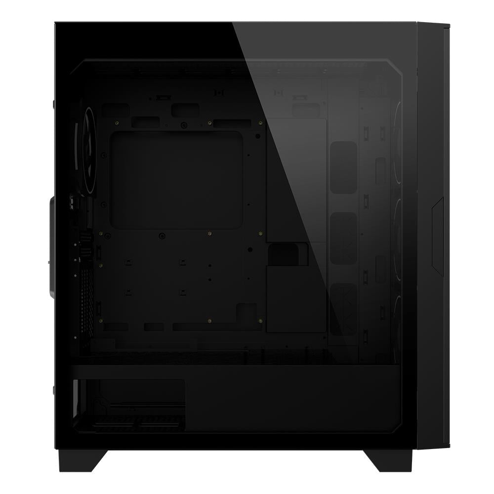 Case GIGABYTE AORUS C500 GLASS MidiTower Not included ATX EATX MicroATX MiniITX Colour Black GB-AC500GST