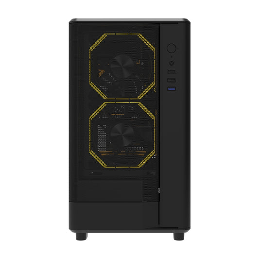 Darkflash DB330M Mesh-Computergehäuse (schwarz)