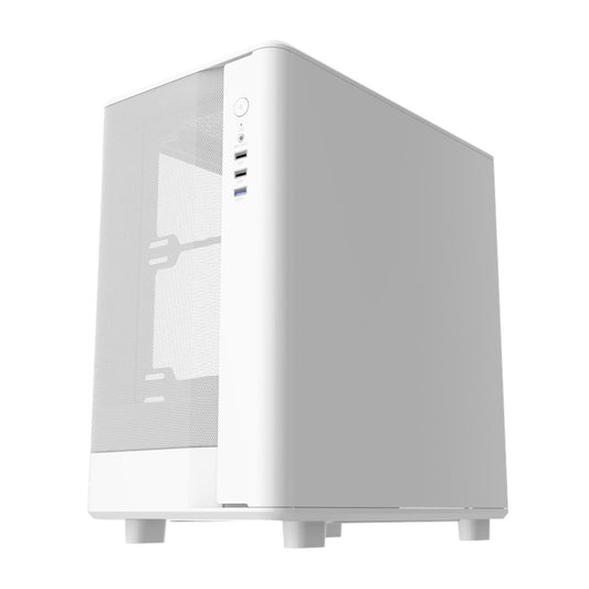 Darkflash DB330M Mesh-Computergehäuse (weiß)