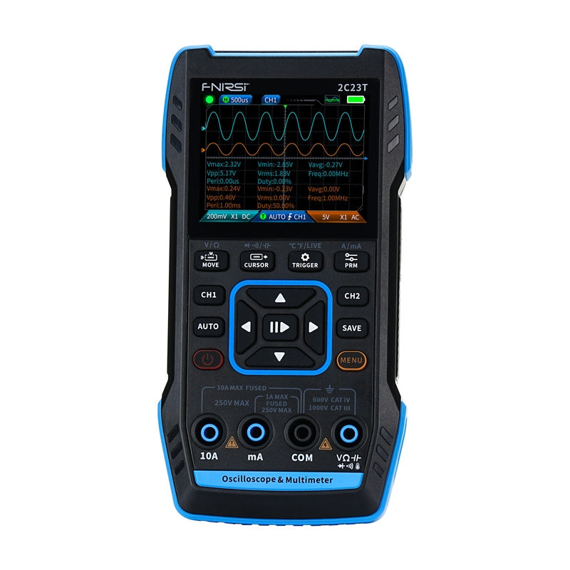 Portable 3-in-1 oscilloscope FNIRSI 2C23T multimeter signal generator - Product Image 2