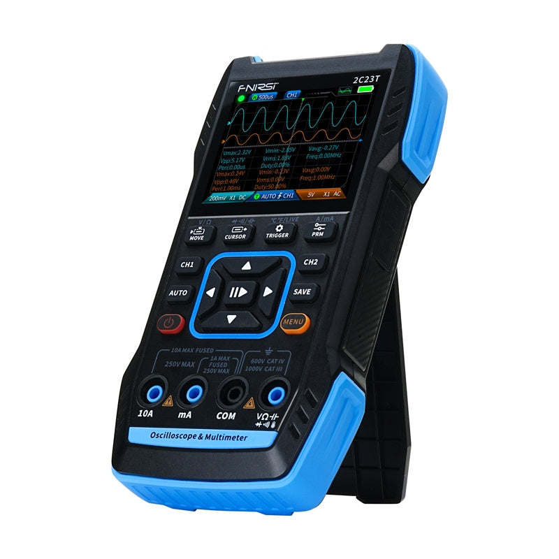 Portable 3-in-1 oscilloscope FNIRSI 2C23T multimeter signal generator - Product Image 3