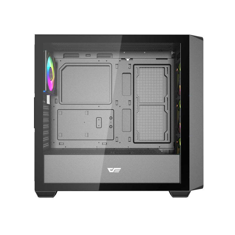 Darkflash DS900WD ATX computer case (black) + 4 fans - Product Image 5
