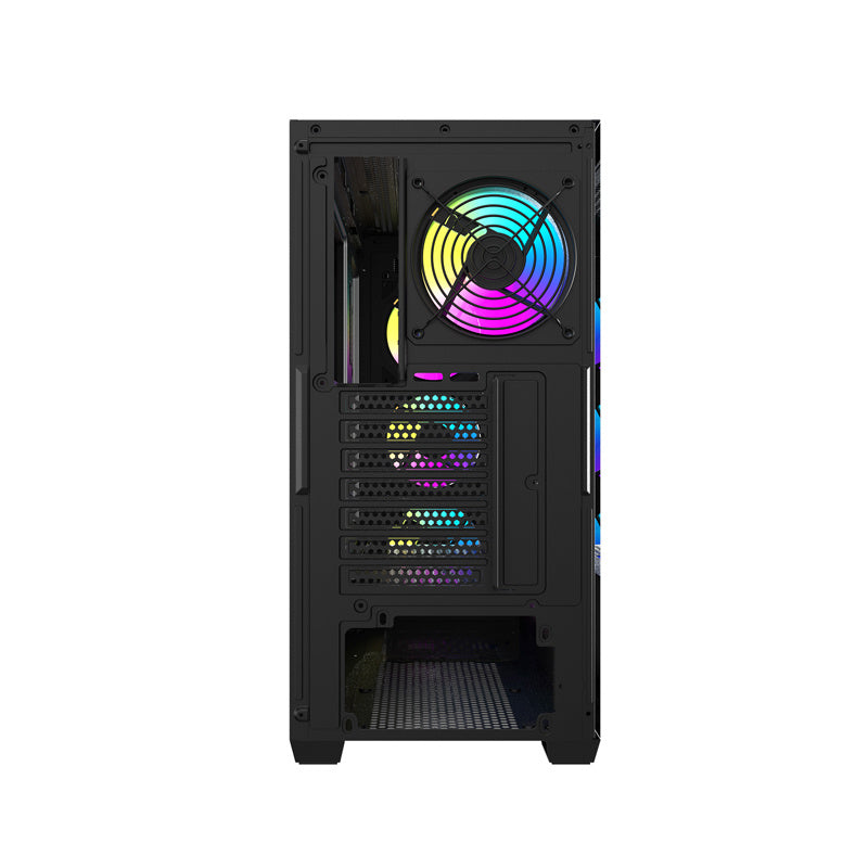 Darkflash DS900WD ATX computer case (black) + 4 fans - Product Image 6