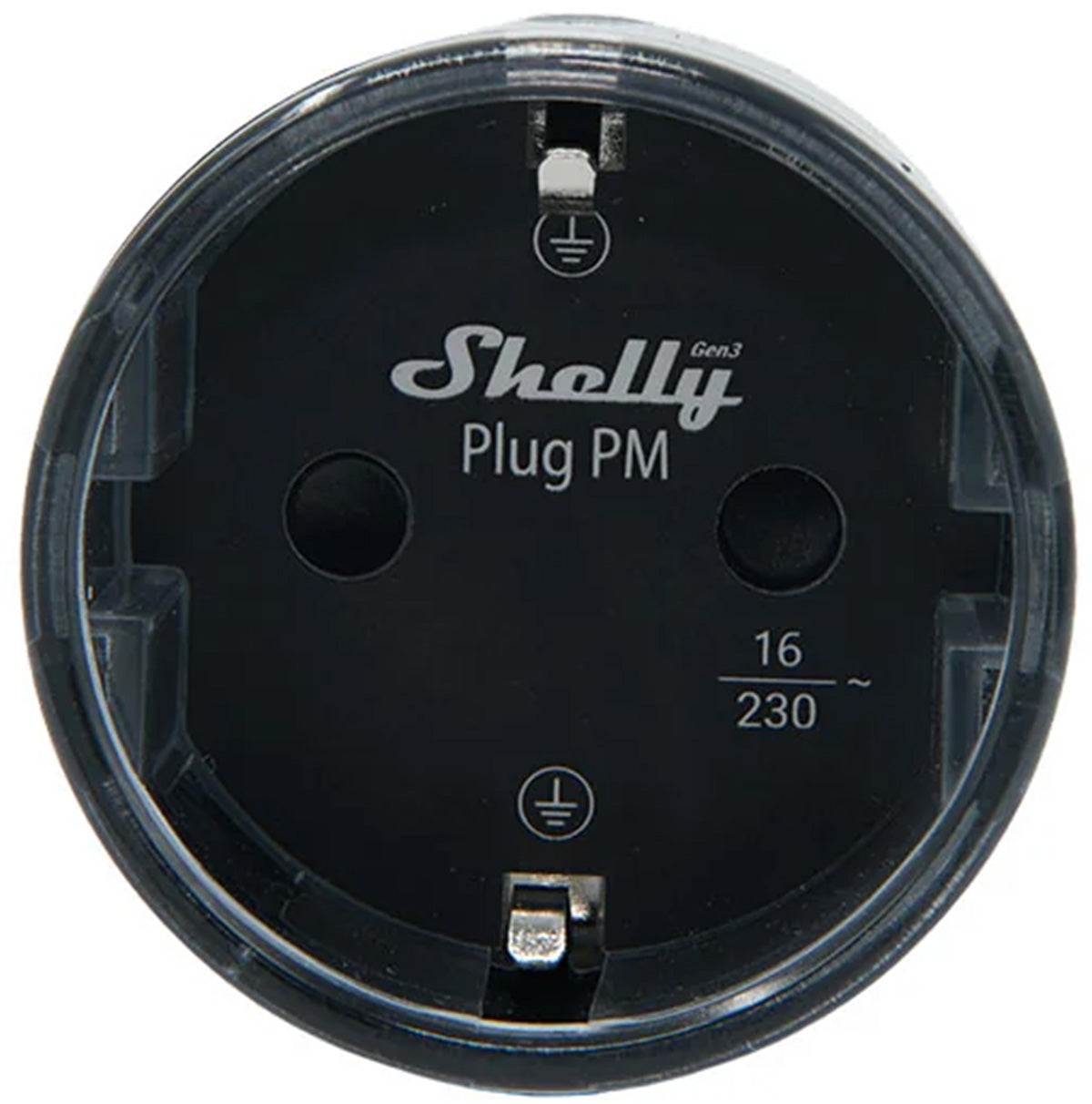 Shelly Plug PM Gen3 Matter 13A smart socket, black - Image 2