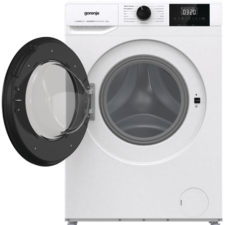 Gorenje | Washing machine | W3NGPI72SBS | Energy efficiency class B | Front loading | Washing capacity 7 kg | 1200 RPM |