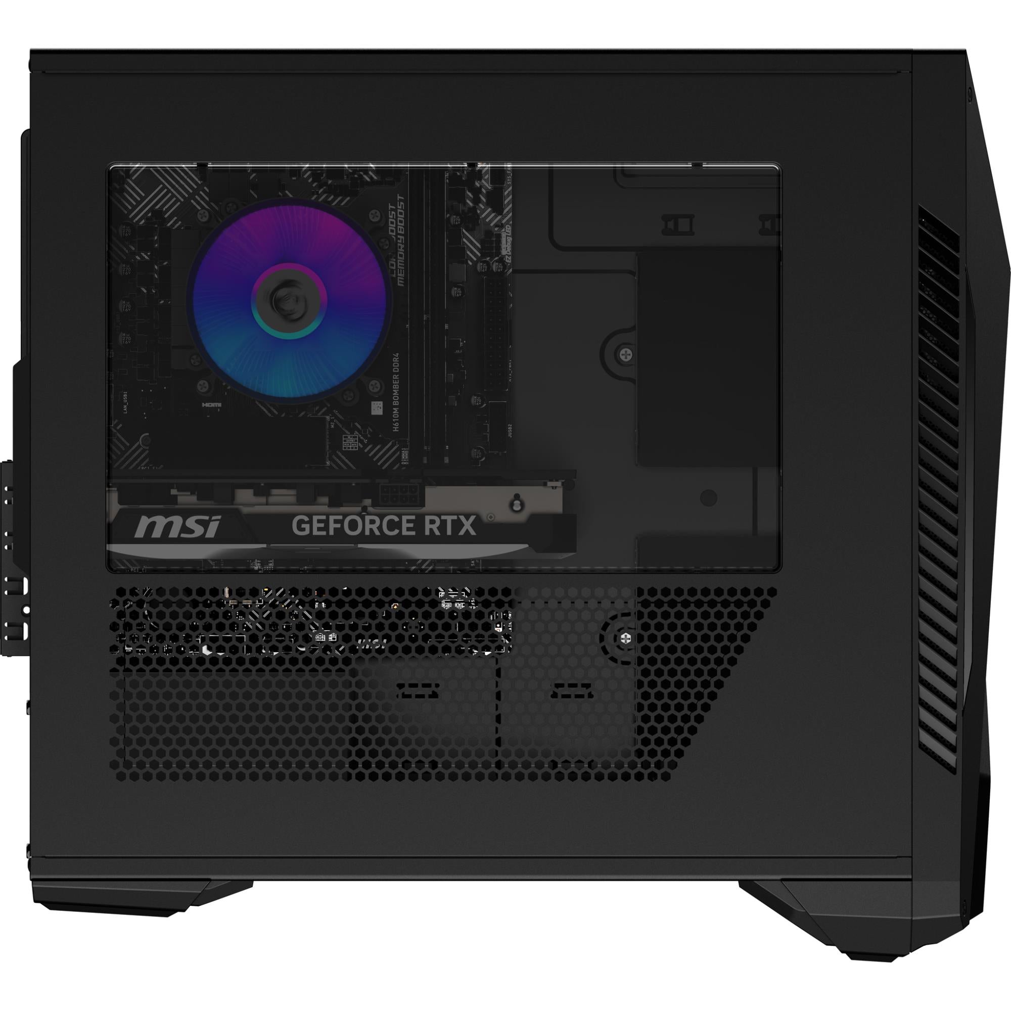 PC MSI Desktop Intel® CoreT i5 i5-14400F 16 GB DDR5-SDRAM Storage SSD SSD 1 TB NVIDIA GeForce RTX 5060 Ti On board graphics Not available Wi-Fi Yes Bluetooth Yes Windows 11 Home MAGINFS314NVM5-3430EU