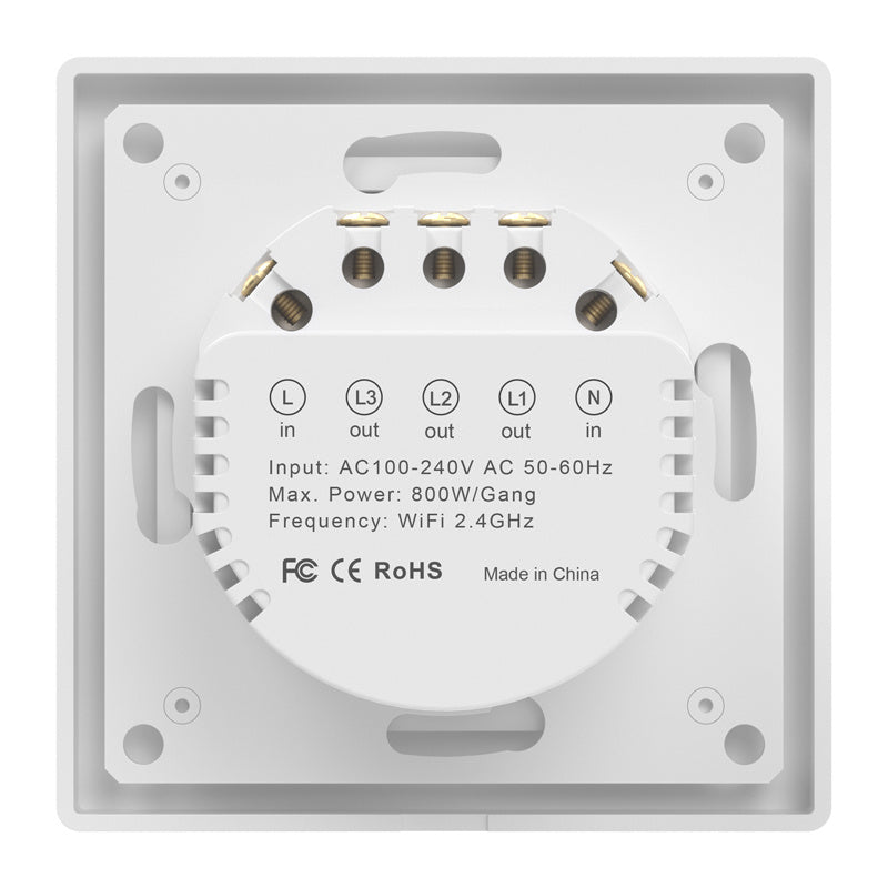 Avatto TS20-EU-W3 WiFi touch light switch - Product Image 3