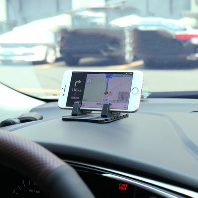 Universal car holder silicone phone stand nano pad black — Hurtel