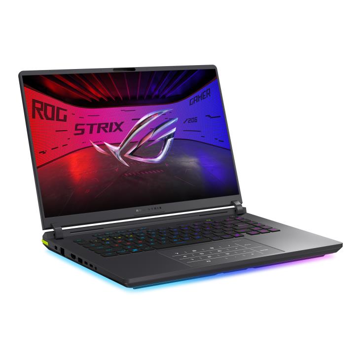 Notebook ASUS ROG Strix G16 (2025) G615LW-S5075W CPU Core Ultra U9-275HX 2700 MHz 16" 2560x1600 RAM 16GB DDR5 5600 MHz SSD 1TB NVIDIA GeForce RTX 5080 16GB ENG Windows 11 Home Eclipse Grey 2.65 kg 90NR0LG1-M002T0