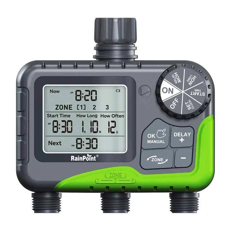 3-Zone Hose Timer RainPoint ITV305 - Product Image 1