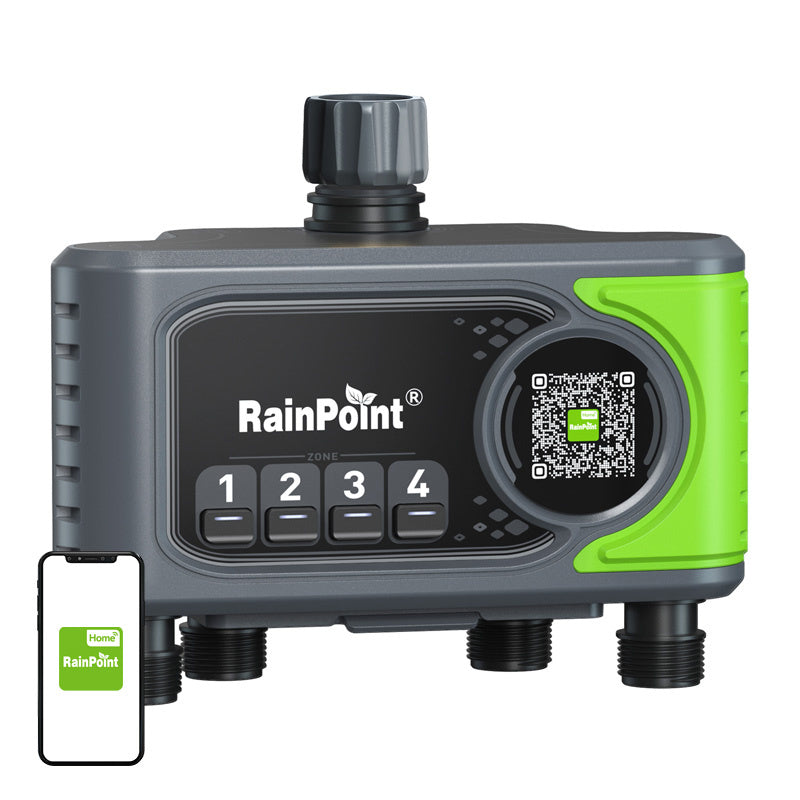 RainPoint WiFi 4-zone irrigation controller with gateway - Product Image 1