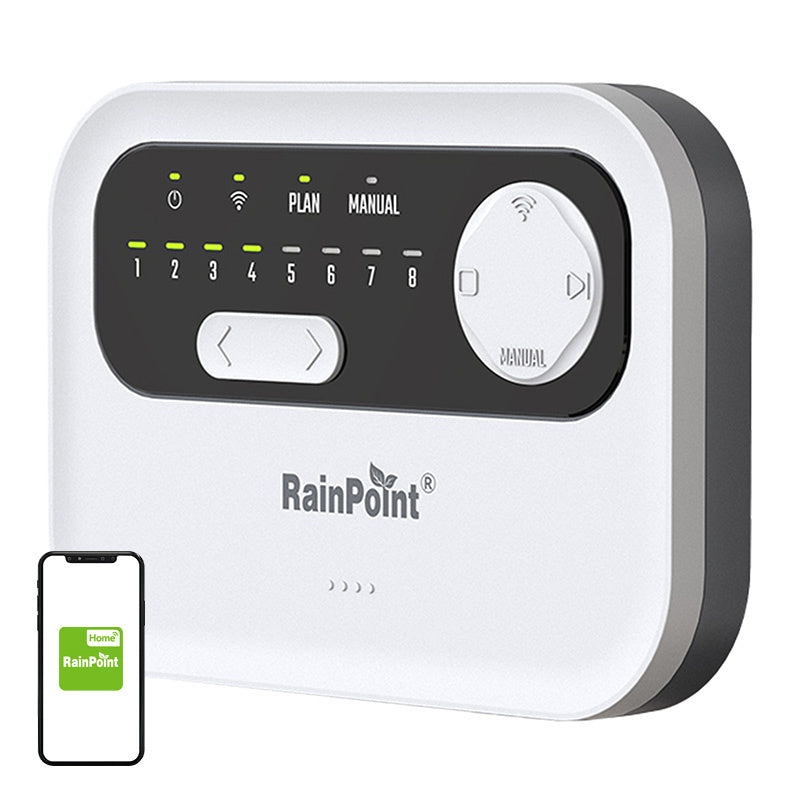 RainPoint WiFi 8-zone sprinkler controller - Product Image 1