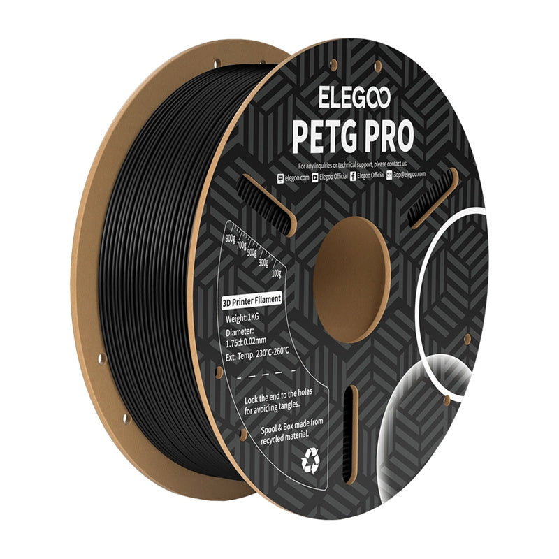 ELEGOO PETG Pro Filament (Black) - Product Image 1