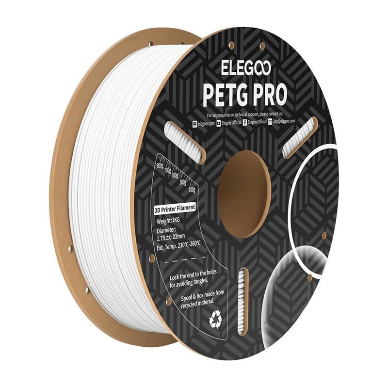 ELEGOO PETG Pro Filament (White) - Product Image 1