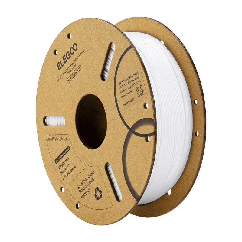 ELEGOO PLA Filament (White) - Product Image 1