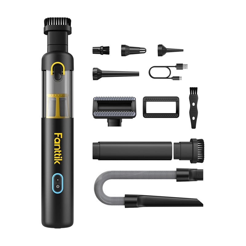 Fanttik V8 Apex cordless portable car vacuum cleaner (black) - Product Image 1