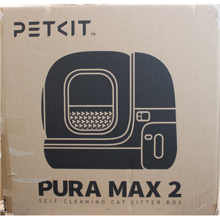 SALE OUT. | PETKIT | Automatic Cat Litter Box | Pura MAX 2 | 480 x 480 x 520 cm | White | DAMAGED PACKAGING | 22 month(s