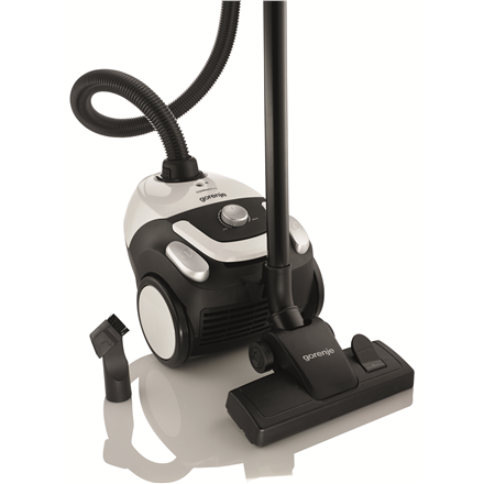Gorenje | Vacuum cleaner | VCEA11CXWII | Bagged | 750 W | Operating radius 15 m | White