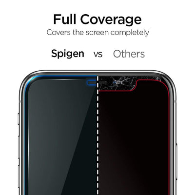 Spigen ALM Glass FC Tempered Glass for iPhone 11 / XR - Black