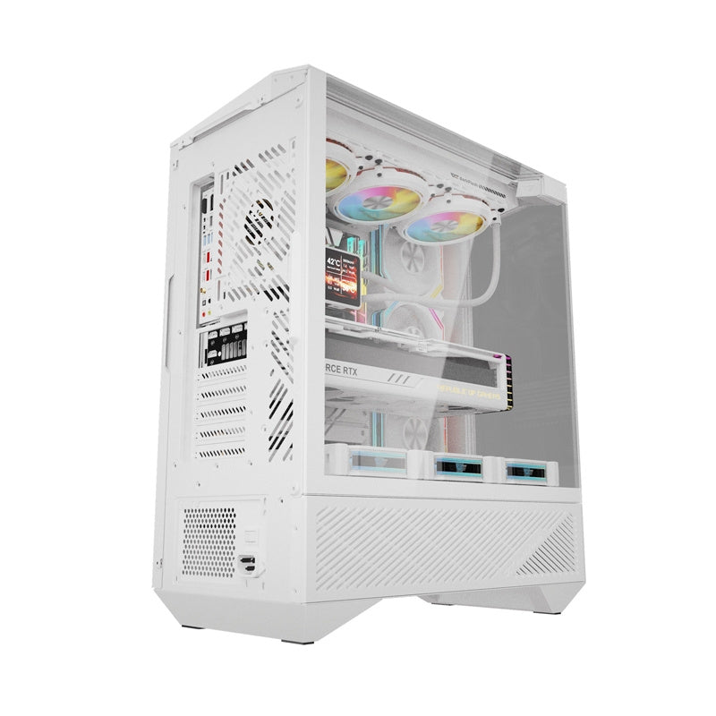 Darkflash DY460 computer case (White) + 4 ARGB fans - Product Image 7