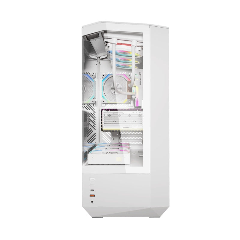 Darkflash DY460 computer case (White) + 4 ARGB fans - Product Image 9
