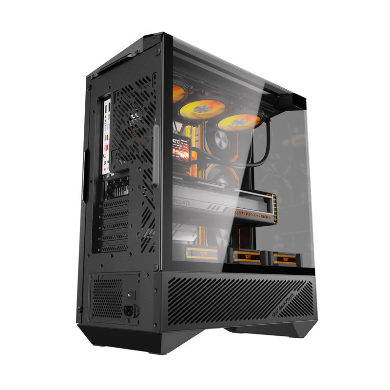 Darkflash DY460 computer case (Black) + 4 ARGB fans - Product Image 3
