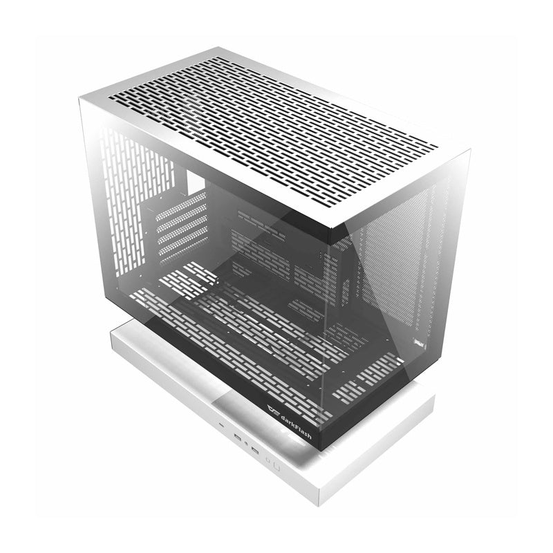 Darkflash F1 computer case (White) + 6 ARGB fans - Product Image 6