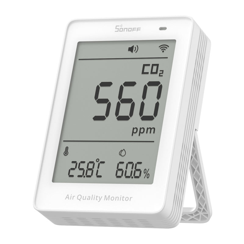 Sonoff AirGuard CO2 SAWF-08P WiFi LCD Air Quality Meter - Image 1