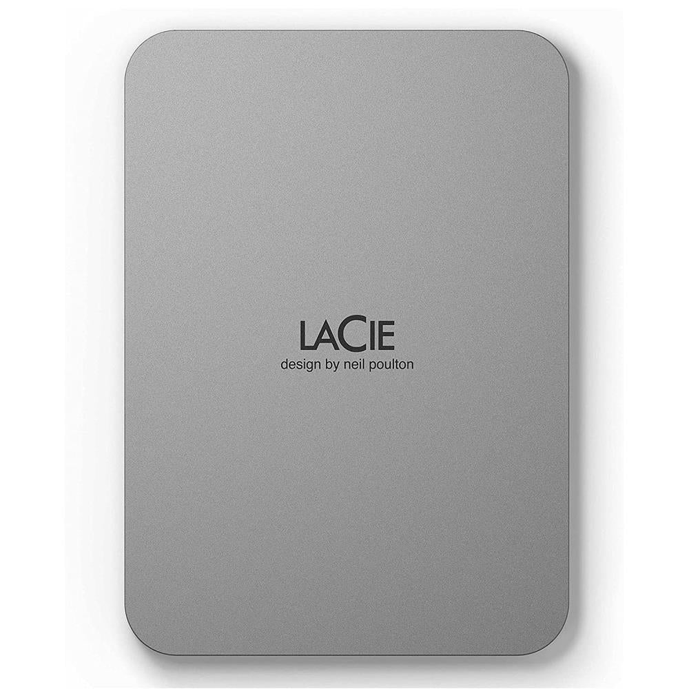 External HDD LACIE Mobile Drive 5TB USB-C Colour Silver STLP5000400