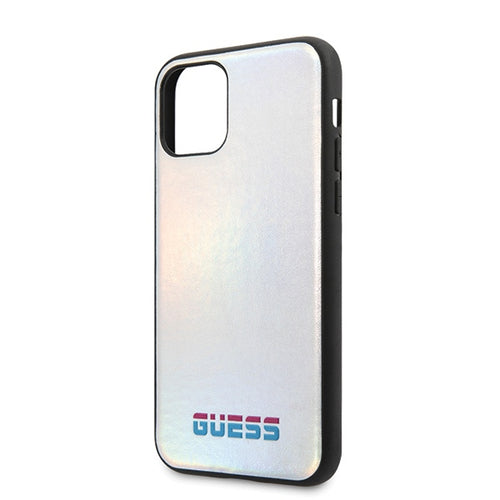 Guess GUHCN65BLD iPhone 11 Pro Max silver/silver hard case Iridescent