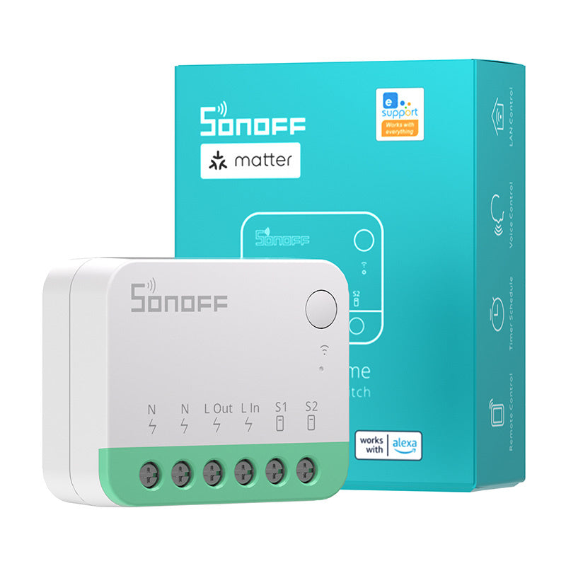 Sonoff MINIR4M Matter smart WiFi mini switch (HomeKit, SmartThings, Home Assistant). - Product Image 4