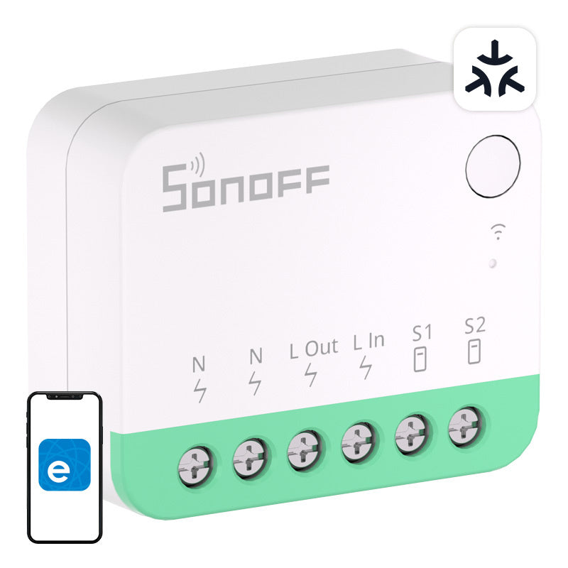 Sonoff MINIR4M Matter smart WiFi mini switch (HomeKit, SmartThings, Home Assistant). - Product Image 1