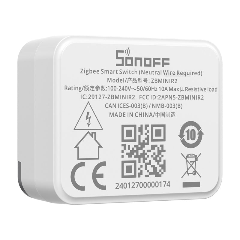 Smart ZigBee mini switch SONOFF ZBMINIR2 - Product Image 7