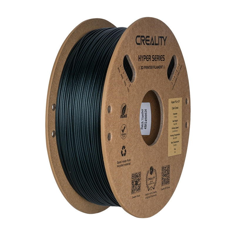Hyper PLA-CF Creality Filament (Dark Green) - Product Image 1