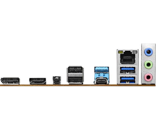 Mainboard ASROCK AMD B650 SAM5 Micro-ATX Memory DDR5 Memory slots 2 1xPCI-E 2xPCI-Express 4.0 1x 1xPCI-Express 4.0 16x 1xM.2 1xHDMI 1xDisplayPort 1xAudio-In 1xAudio-Out 1xMicrophone 2xUSB 2.0 3xUSB 3.2 1xUSB-C 1xRJ45 B650M-H/M.2+