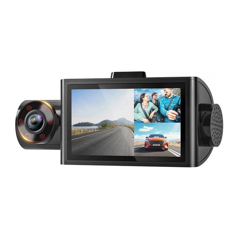 WOLFBOX i07 WiFi 2.5K + 1080p Dash Cam - Image 1