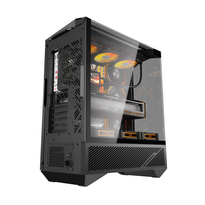 Darkflash DY460 computer case (Black) + 4 ARGB fans - Image 3