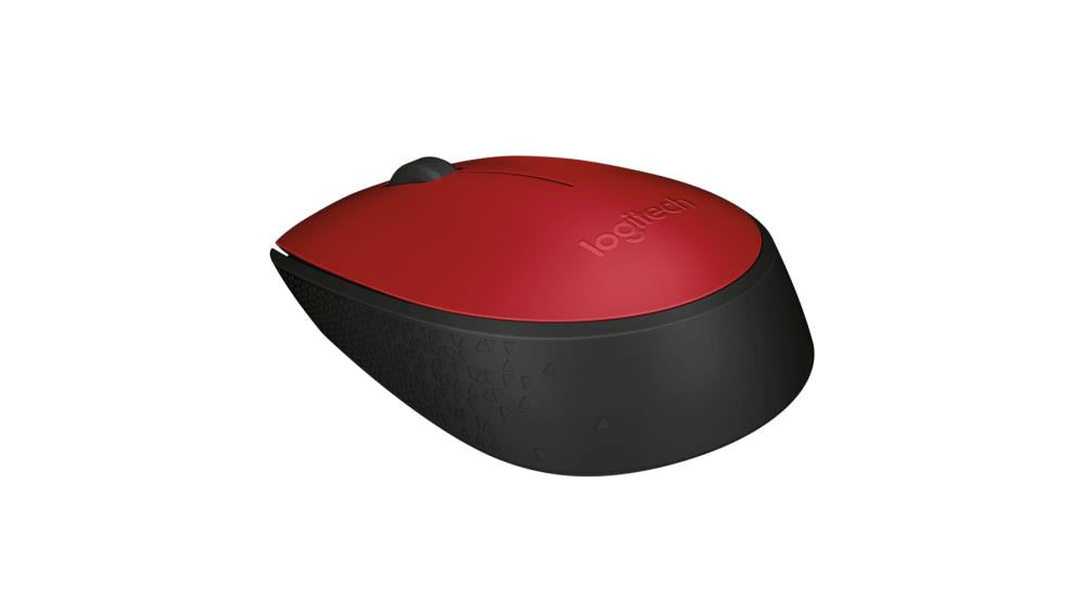 MOUSE USB OPTICAL WRL M171/RED 910-004641 LOGITECH
